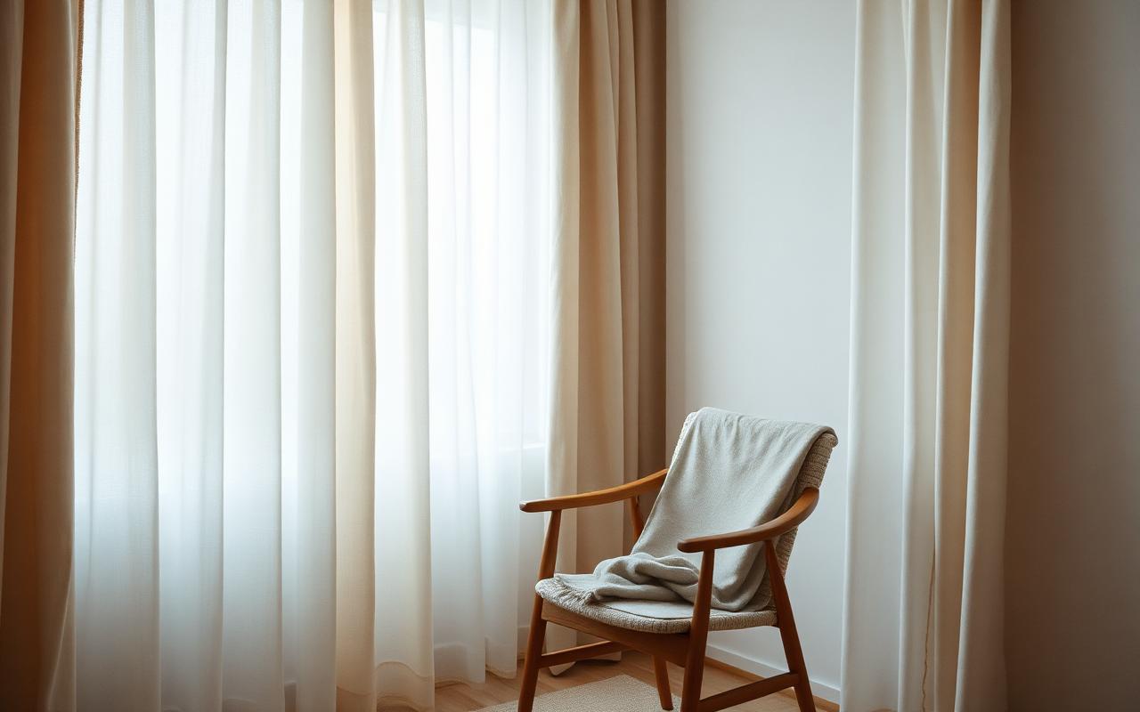Soft window light in a quiet office